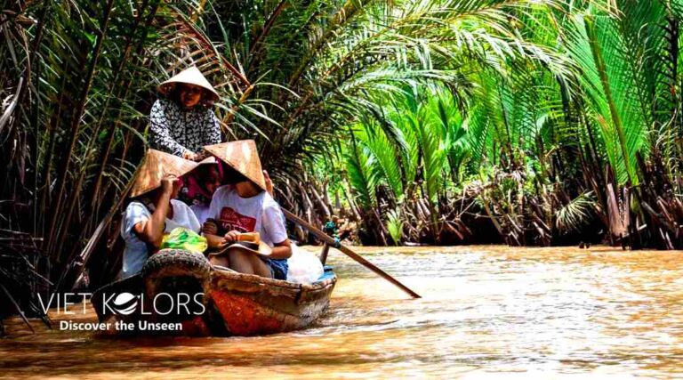 Authentic Mekong Delta Rowing Boat Experience in My Tho and Ben Tre