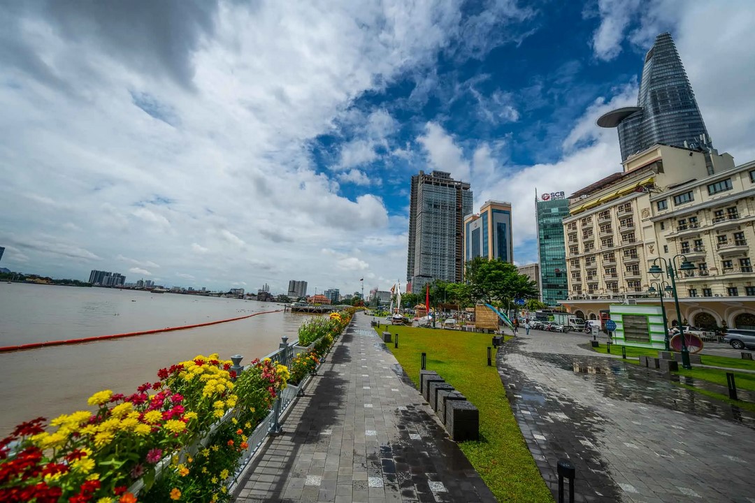 With Respect to Ho Chi Minh City (Saigon), where is the Mekong Delta?