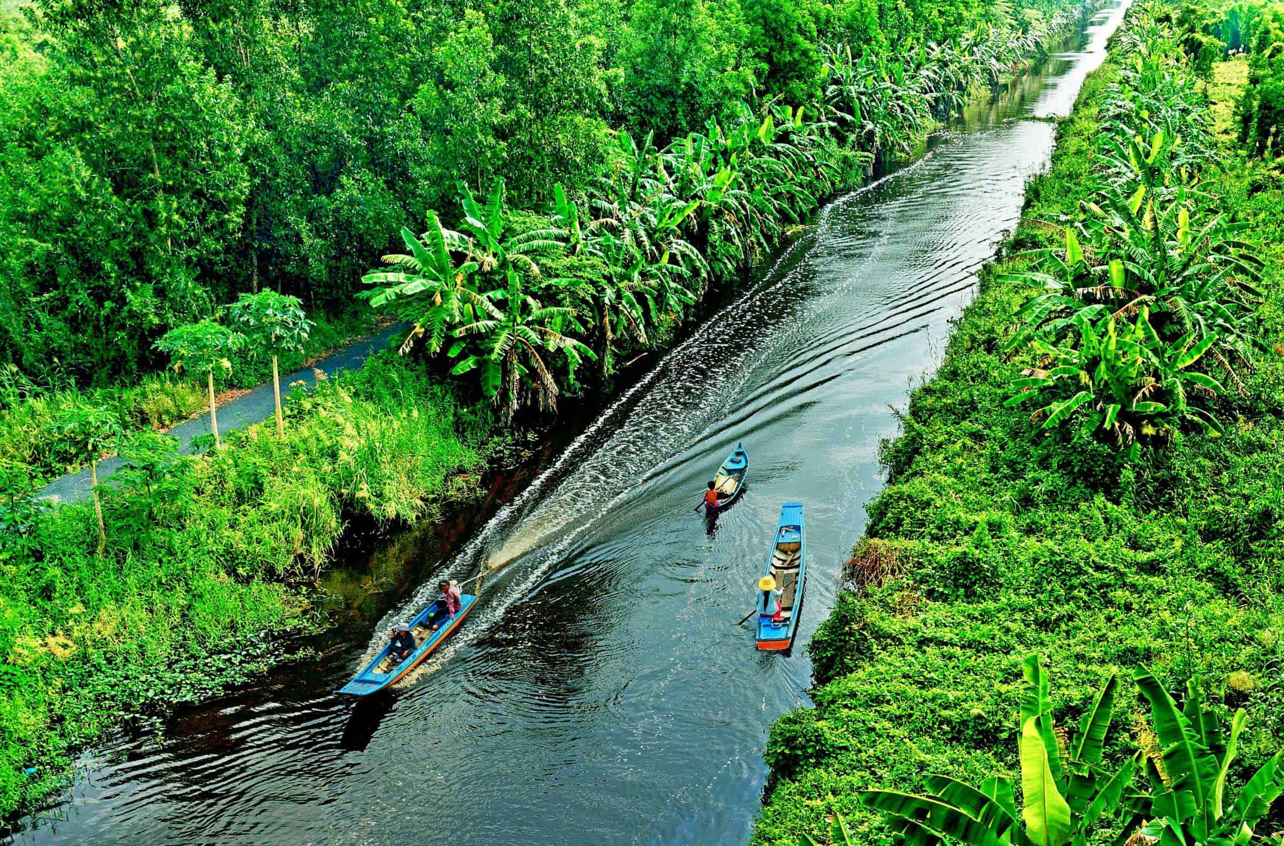 The 13 Mekong Delta Provinces, Southern of Vietnam