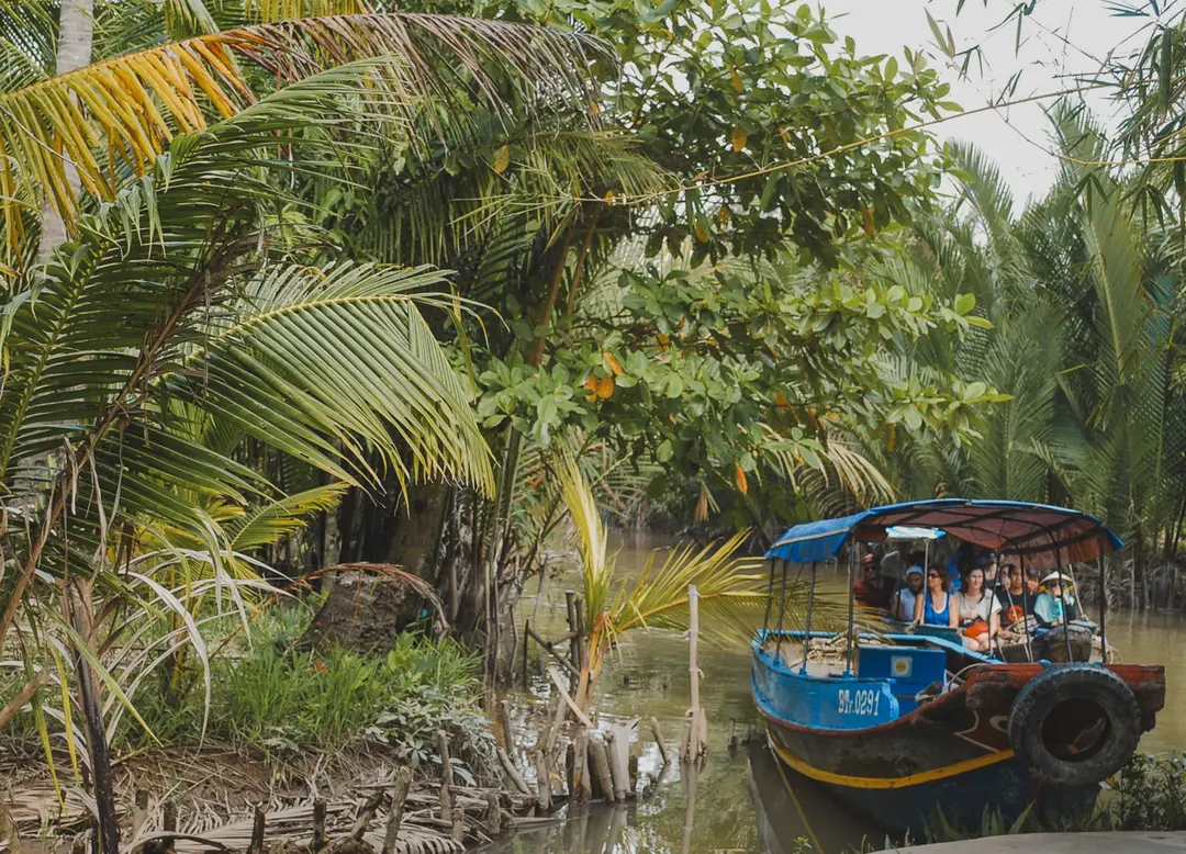 Guided day tours in the Mekong Delta