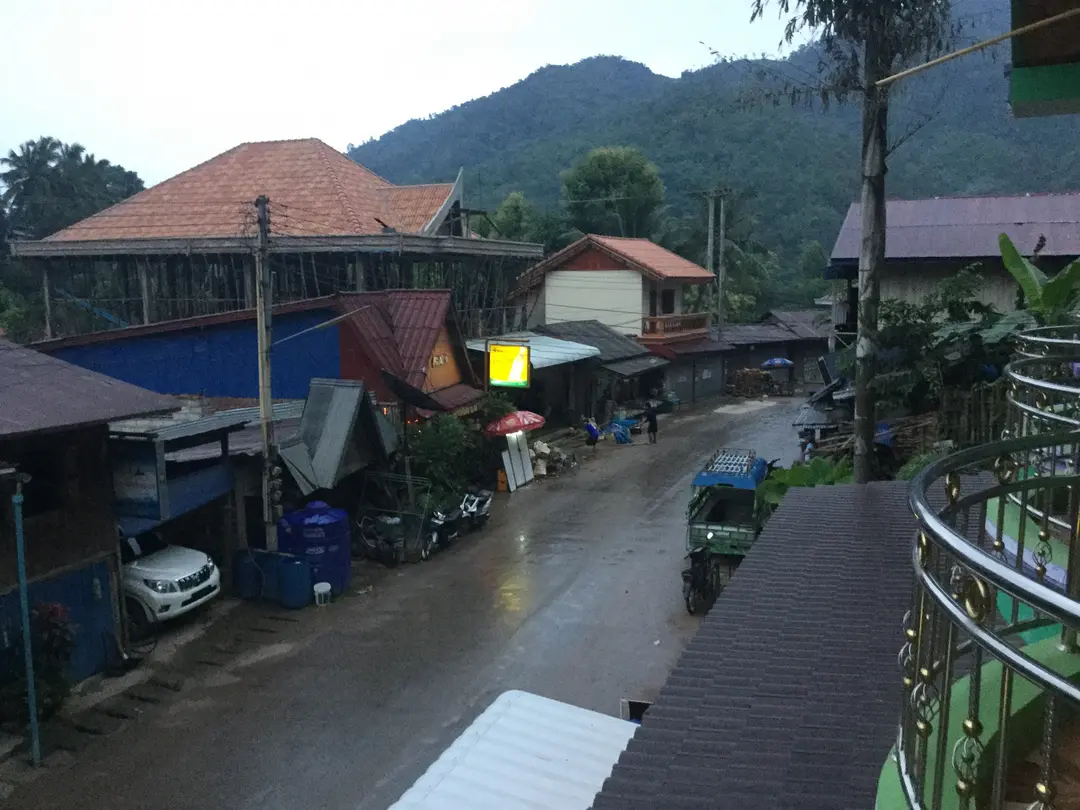Pak Beng hill tribe village Laos