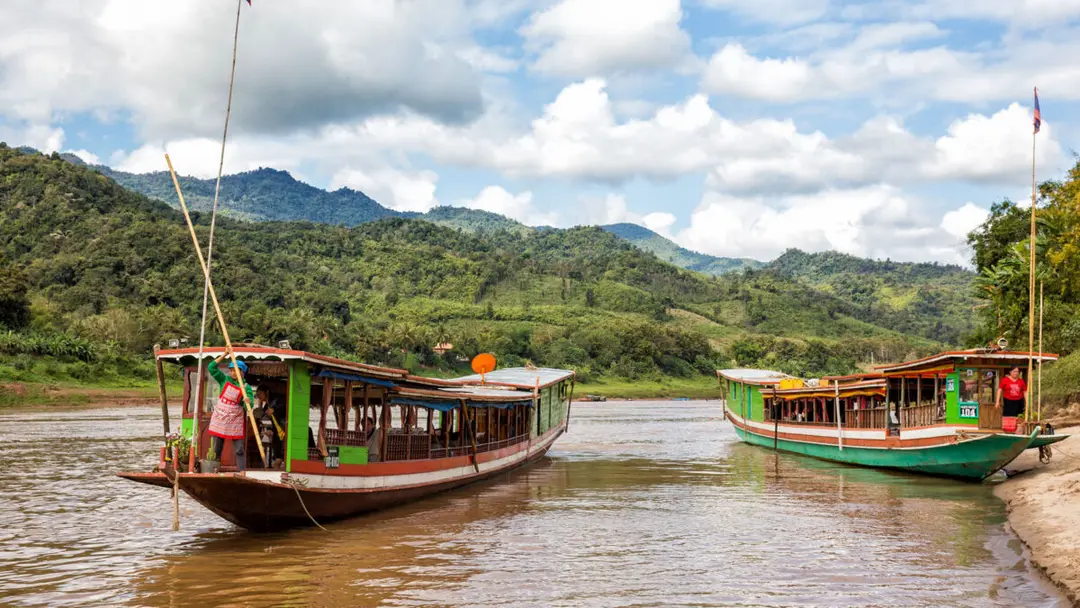 slow boat Chiang Khong Luang Prabang Mekong River