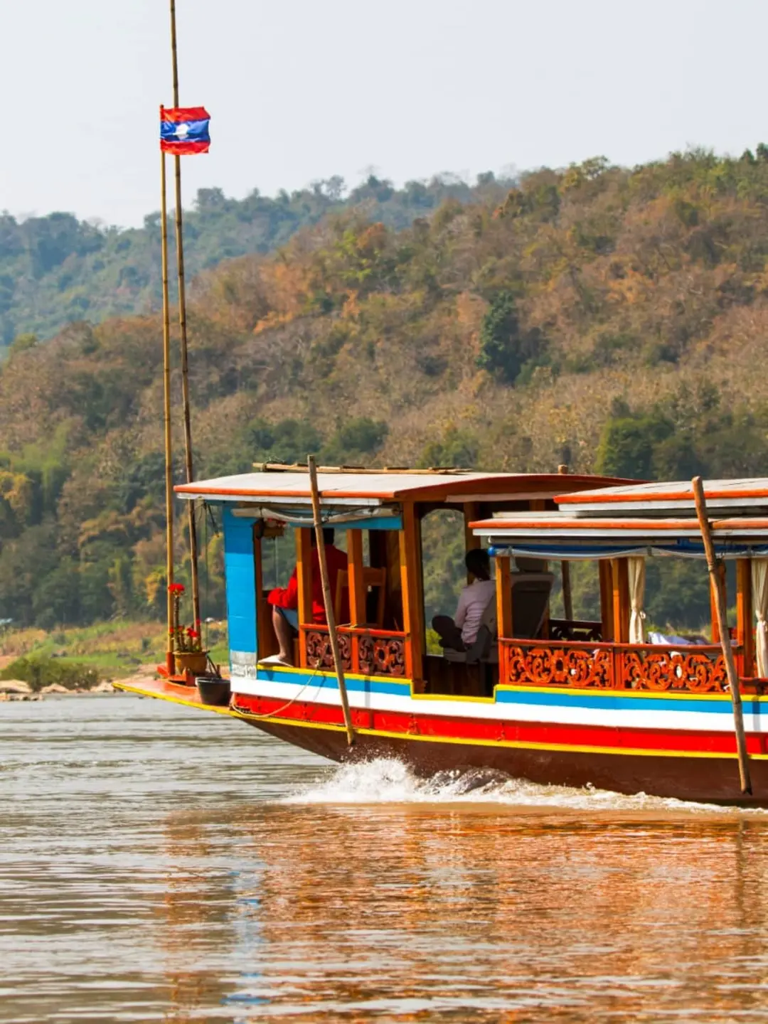 public slow boats mekong river huay xai pier departure